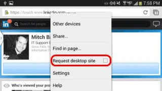 LinkedIn: de volledige versie van de website bekijken op Android of iPhone
