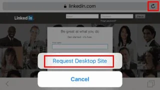 LinkedIn: de volledige versie van de website bekijken op Android of iPhone