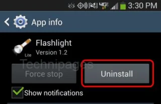 Galaxy S7: apps verwijderen