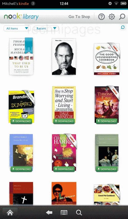 Hoe Nook eBooks op Kindle Fire te lezen