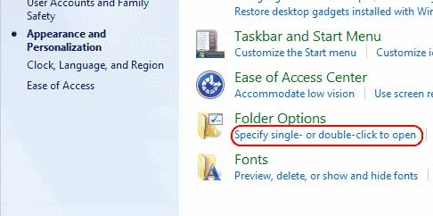 Jak włączyć lub wyłączyć funkcję pojedynczego kliknięcia w systemie Windows
