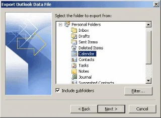 Outlook 2016: backup / exportação e importação de dados