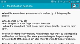 Android-scherm lijkt groot en ingezoomd