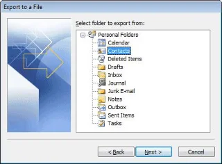 Importuj kontakty z programu Outlook do poczty Windows Live