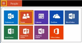 Importuj kontakty z programu Outlook do poczty Windows Live