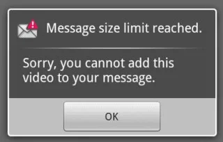 Android: limiet voor mms-bestandsgrootte verhogen