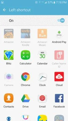 Galaxy S7: Thay đổi biểu tượng màn hình khóa