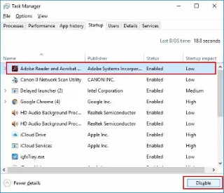 Cách chỉnh sửa chương trình khởi động trong Windows 10