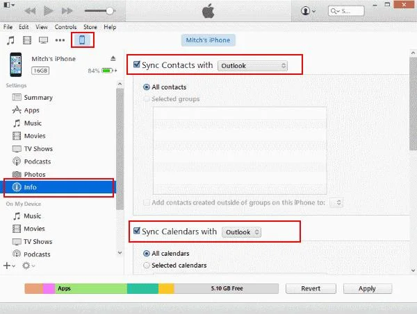 Jak zsynchronizować iPhone'a lub iPada z Outlookiem 2016