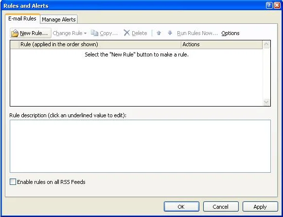 Encaminhar e-mail automaticamente no Outlook 2019 ou 2016