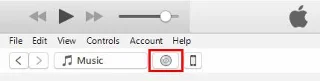 Sélection de CD dans iTunes