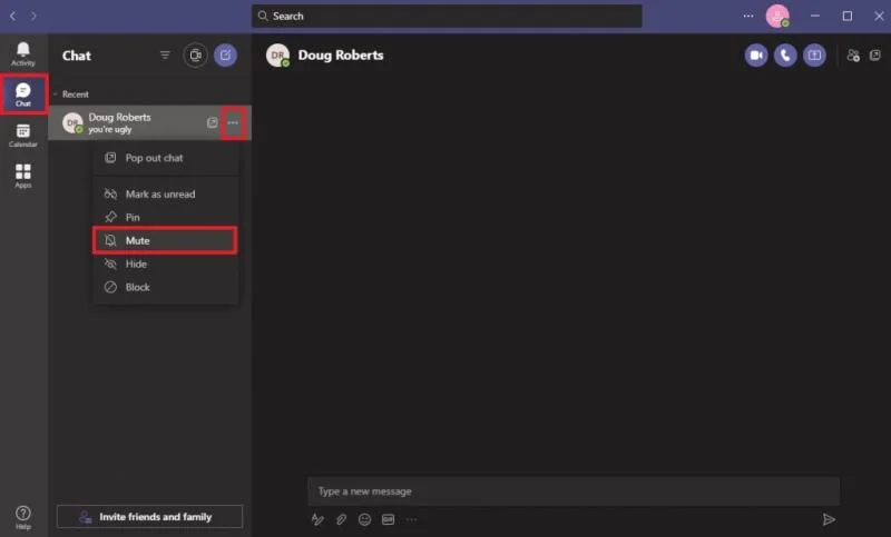 Как заблокировать кого-то в Microsoft Teams в Windows 10 или на мобильном устройстве