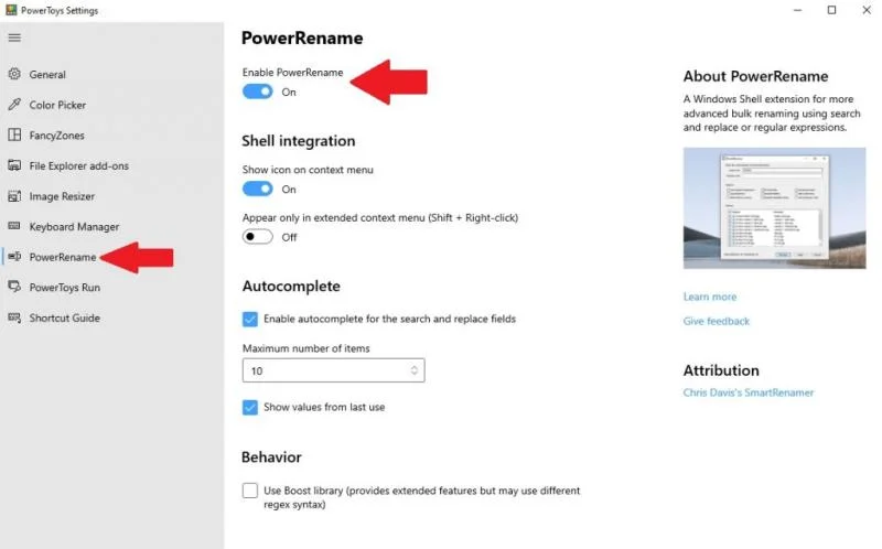 Cara mengganti nama file secara instan menggunakan PowerRename di PowerToys di Windows 10