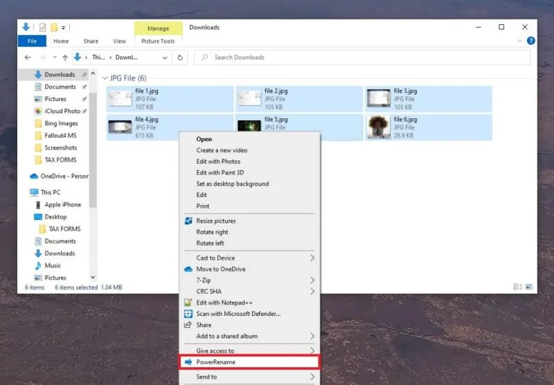 Cara mengganti nama file secara instan menggunakan PowerRename di PowerToys di Windows 10