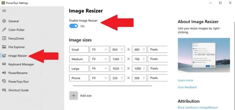 Cara mudah mengubah ukuran gambar menggunakan PowerToys di Windows 10 untuk menghemat waktu