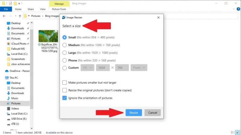 Cara mudah mengubah ukuran gambar menggunakan PowerToys di Windows 10 untuk menghemat waktu