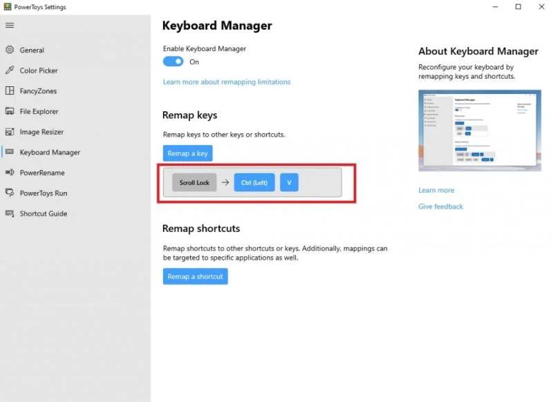Cara cepat memetakan ulang tombol apa saja di Windows 10 menggunakan PowerToys untuk membuat hidup Anda lebih mudah
