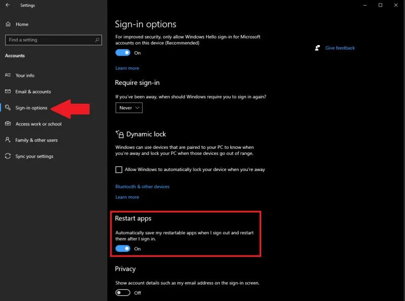 Cara melanjutkan di mana Anda tinggalkan di aplikasi secara instan di Windows 10