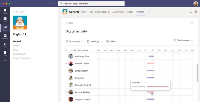 教室でのマイクロソフト：チームを最大限に活用し、エンゲージメントを高める方法