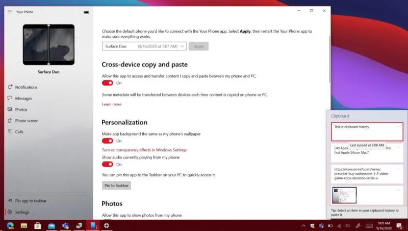 I cinque migliori suggerimenti per ottenere il massimo dal tuo telefono in Windows 10