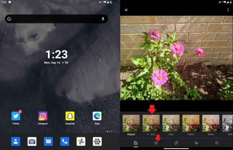 Hình ảnh được chụp bằng máy ảnh Surface Duo có hơi mờ và sai không?  Đây là cách sử dụng Google Photos để sửa lỗi