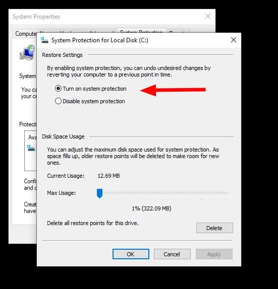 Come creare un punto di ripristino su Windows 10