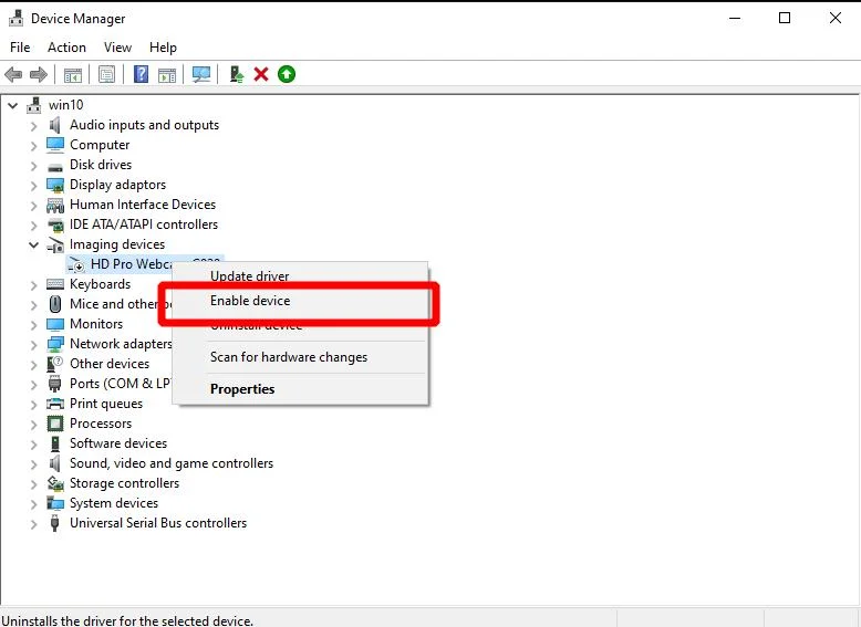 Khắc phục sự cố khi webcam của bạn không hoạt động trong Windows 10