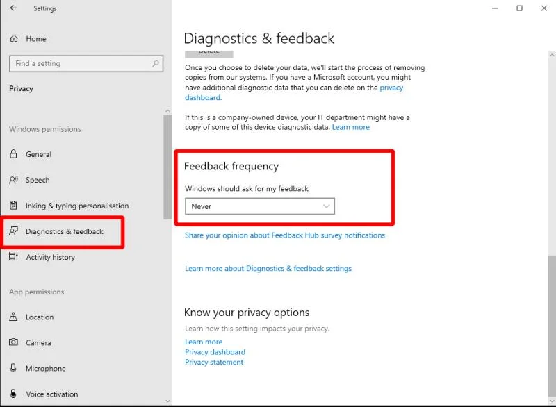 Cách dừng Windows 10 đề xuất các mẹo và thủ thuật trong thông báo