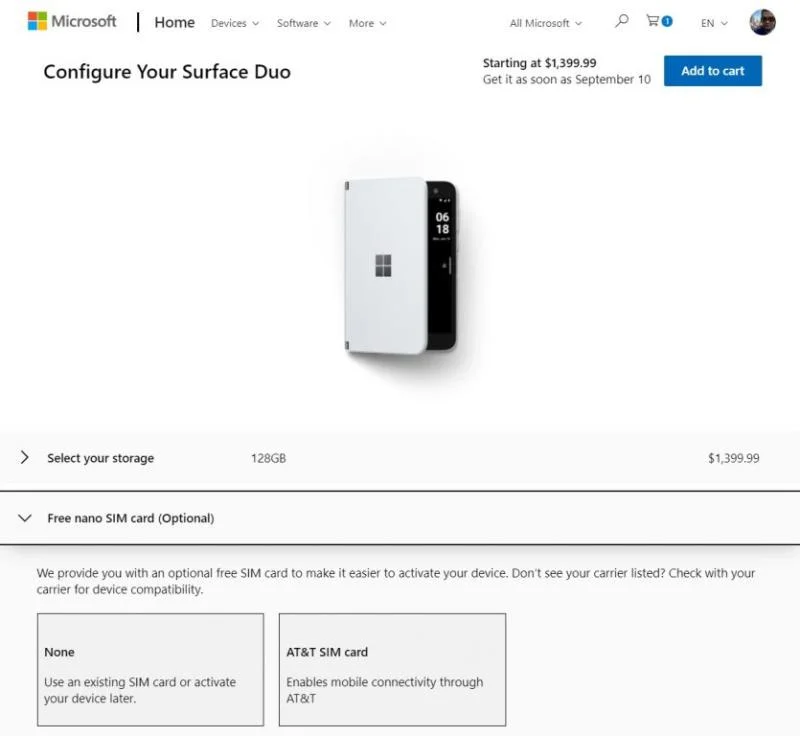 Bạn đã sẵn sàng mua Surface Duo? Đây là cách đặt hàng trước ngày ra mắt 10 tháng 9