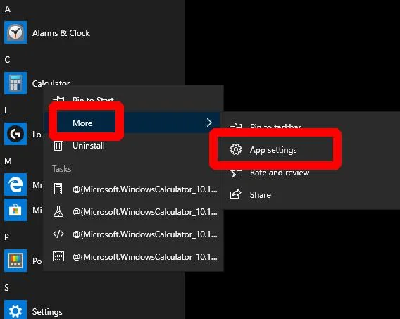 Come ripristinare un'app che si comporta in modo anomalo in Windows 10
