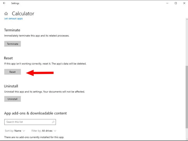 Come ripristinare un'app che si comporta in modo anomalo in Windows 10