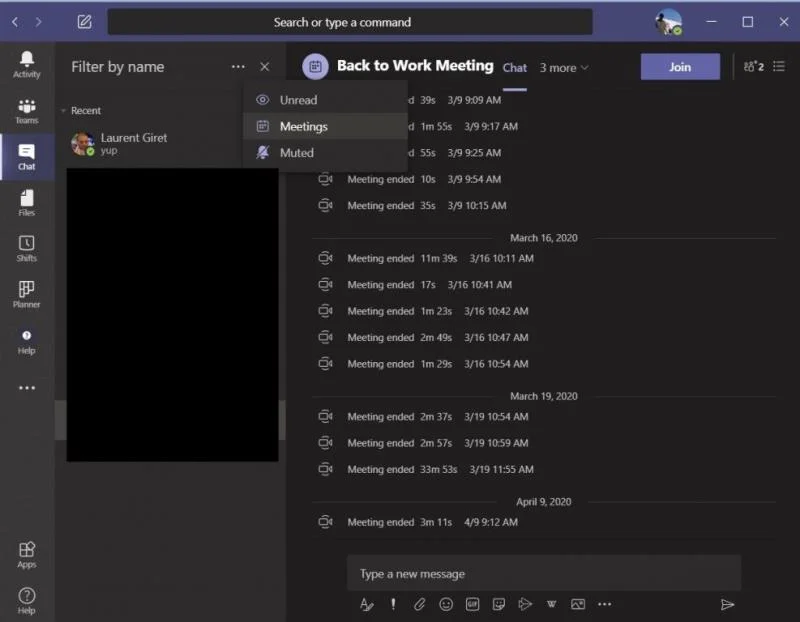 Cách sử dụng bộ lọc trong Microsoft Teams để tìm thư và mục bạn cần nhất