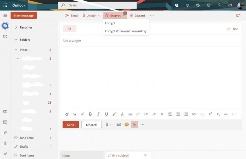 Come proteggere con password le e-mail in Outlook o Outlook.com