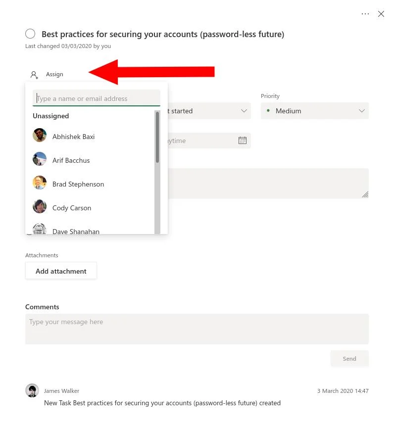 Cách phân công nhiệm vụ khi làm việc từ xa bằng Microsoft Planner