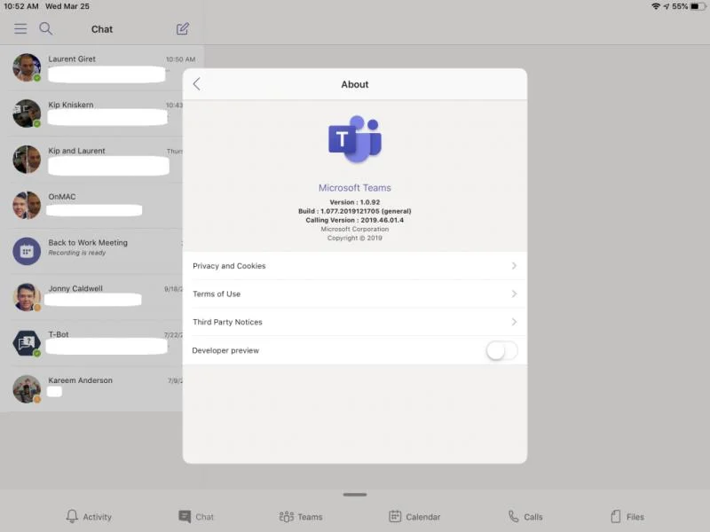 Cách tham gia bản xem trước dành cho nhà phát triển Microsoft Teams trên máy tính để bàn và thiết bị di động