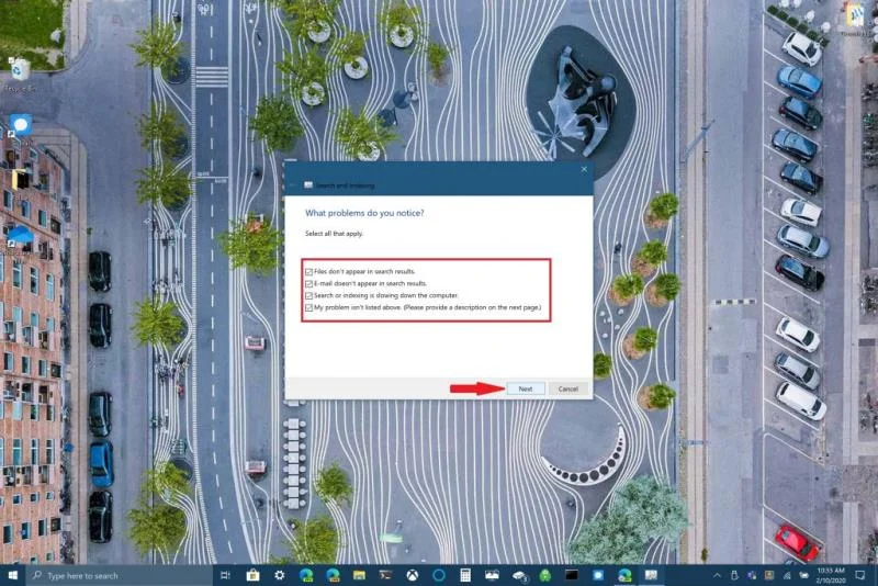 Cách khắc phục sự cố với Windows Search