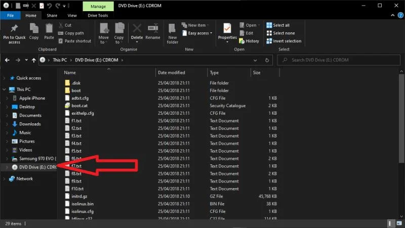 Cách làm việc với tệp ISO trong Windows 10