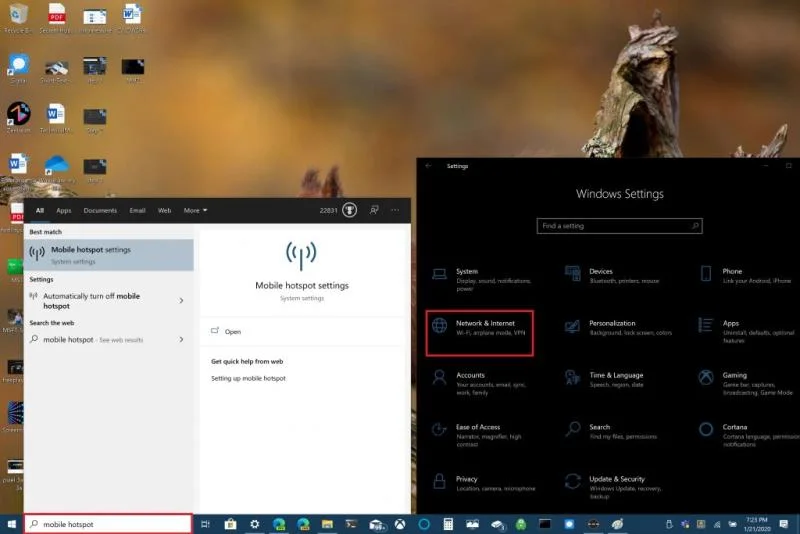 Come utilizzare il tuo PC Windows 10 come hotspot mobile