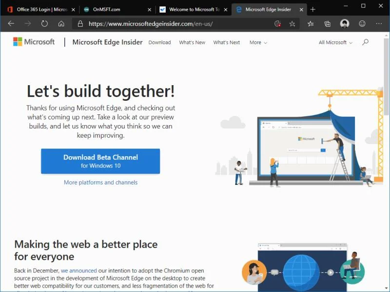 Come utilizzare le schede bloccate in Microsoft Edge Insider