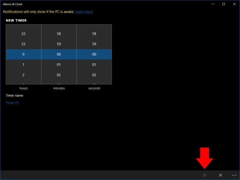 Come impostare un timer su un PC Windows 10