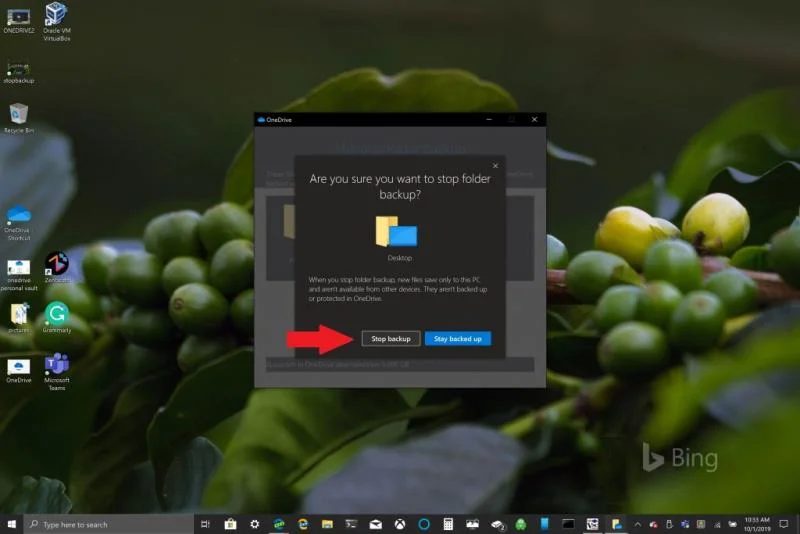 Cách sử dụng sao lưu thư mục OneDrive PC