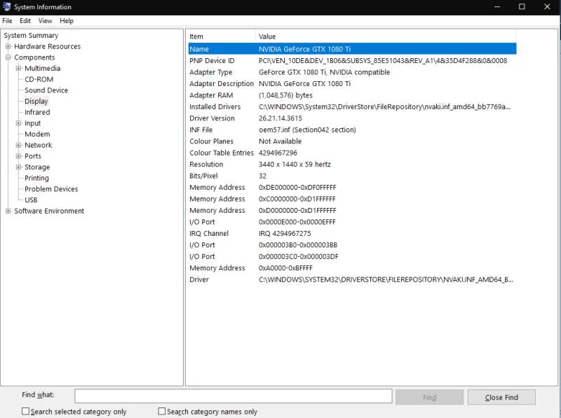 Cách xem thông tin hệ thống chi tiết trong Windows 10