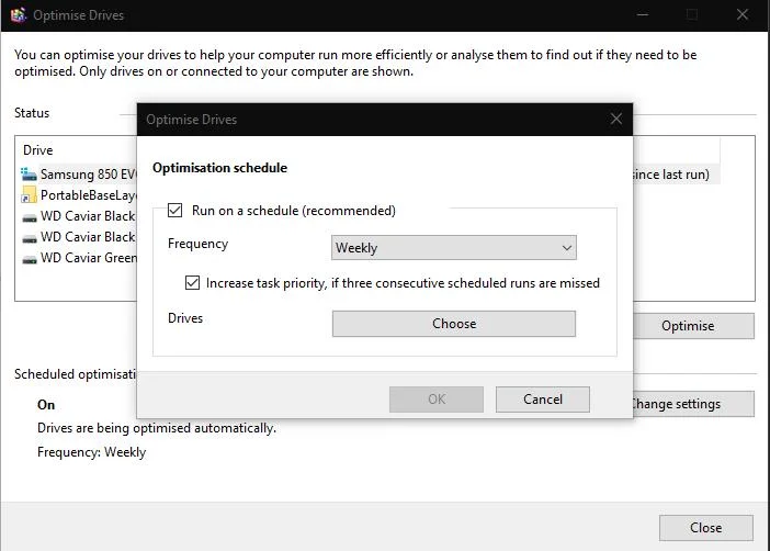 Cách tối ưu hóa hiệu suất của ổ lưu trữ trong Windows 10