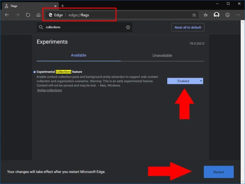 Microsoft EdgeInsiderでコレクションを使用する方法