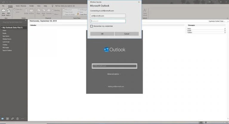 Cách thiết lập và quản lý tài khoản email của bạn trong Outlook trong Office 365
