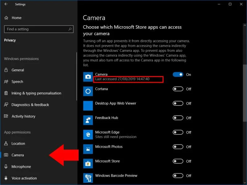 Come vedere quali app stanno usando la tua webcam in Windows 10