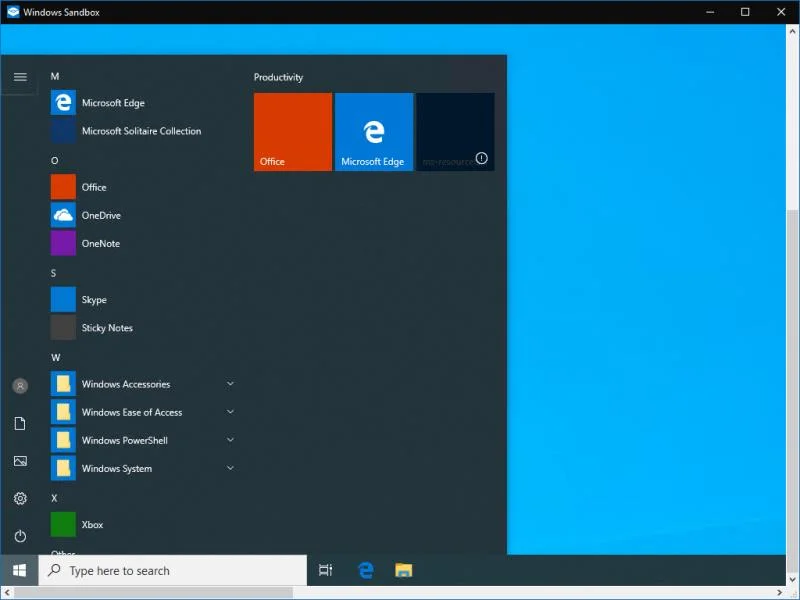 Come (e perché) utilizzare Windows Sandbox