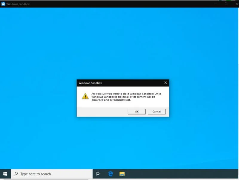 Come (e perché) utilizzare Windows Sandbox