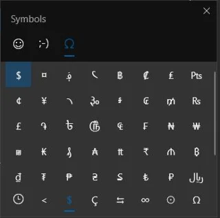 Cách tận dụng tối đa bộ chọn biểu tượng và biểu tượng cảm xúc mới của Windows 10