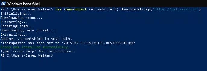 Cách cài đặt và cập nhật phần mềm Windows với Scoop